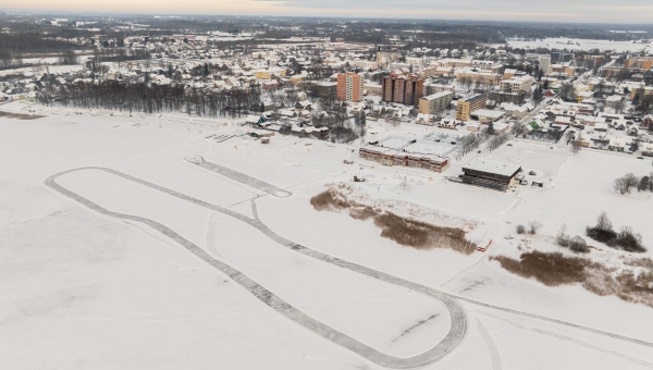 Tamula uisurada 14. jaanuari lõunapaiku. FOTO: Aigar Nagel